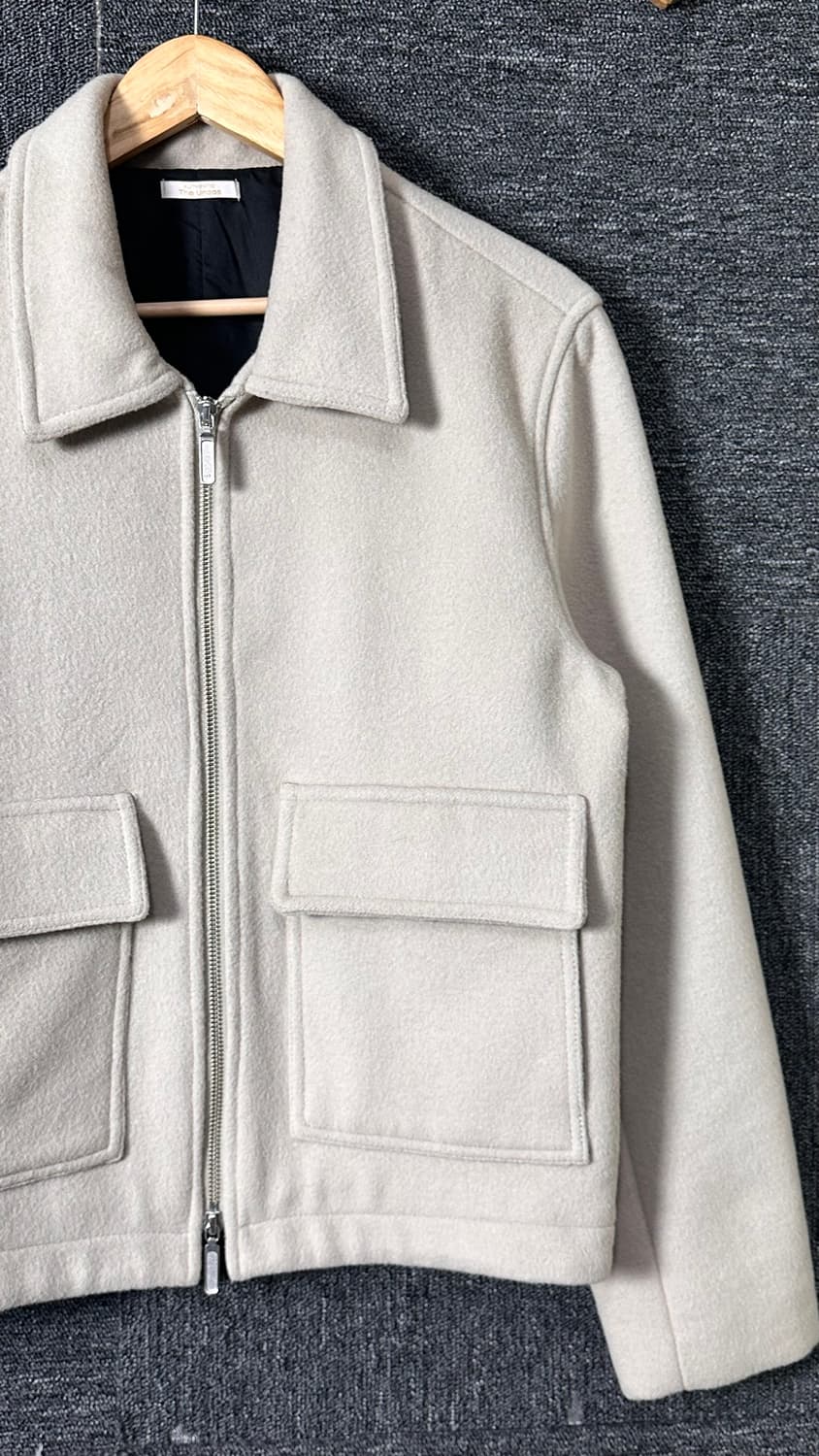 The Unold 크롭 모 자켓 아이보리 상품이미지3