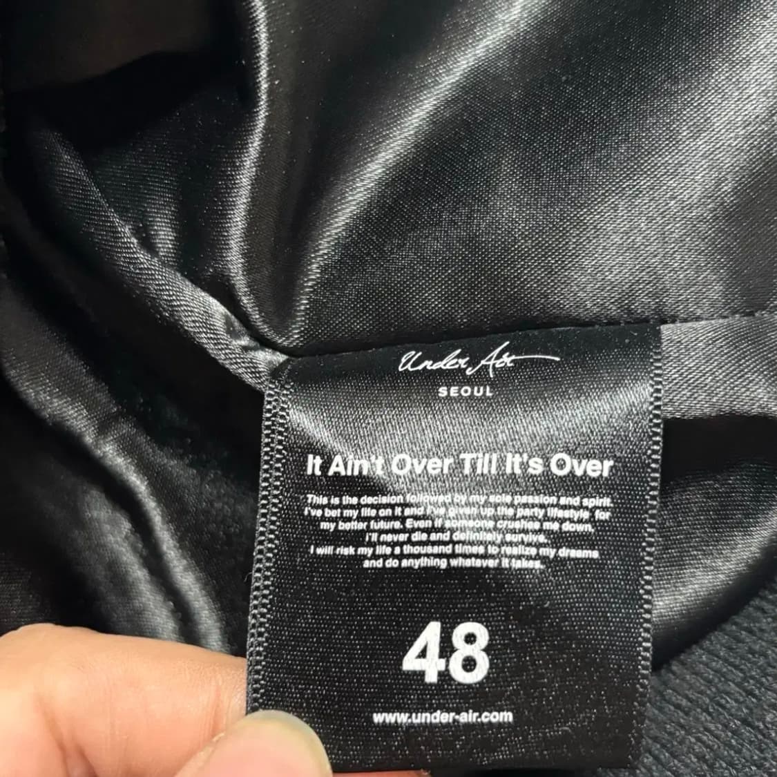 언더에어 용 자수 스카잔 상품이미지5