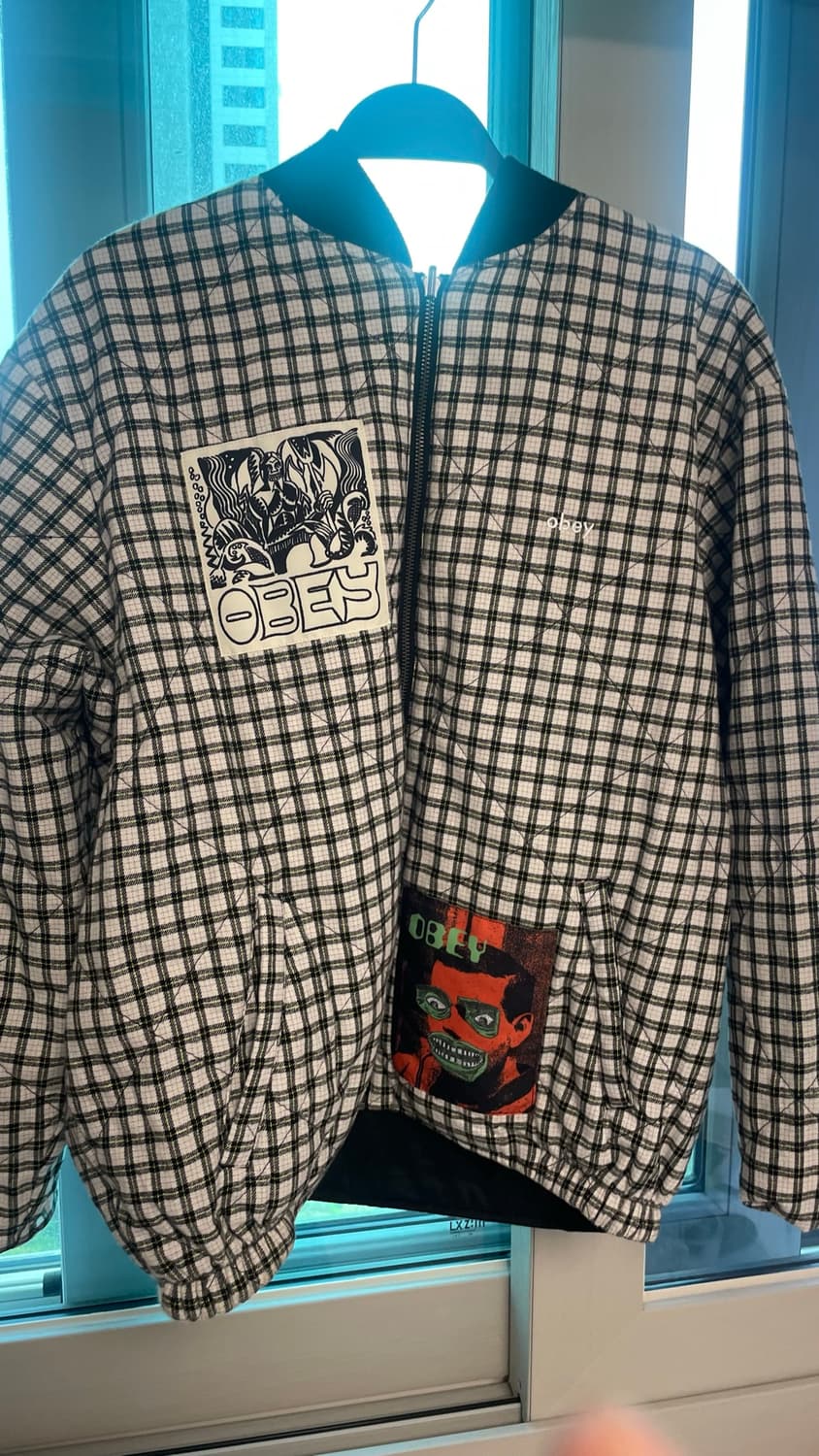 Obey carter reversible jacket L 상품이미지2