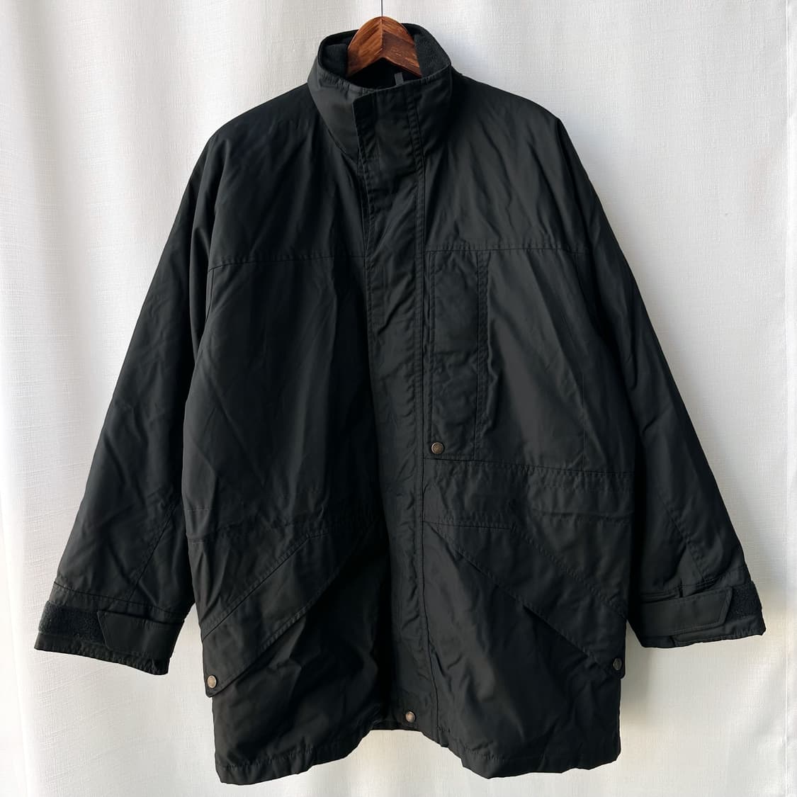 폴로 랄프로렌 나일론 유틸리티 다운 자켓 블랙 L 상품이미지1