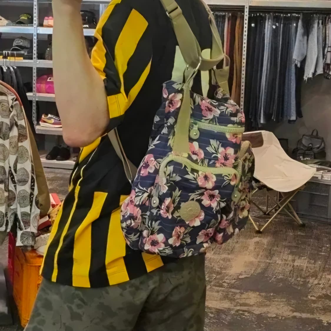 키플링 플라워패턴 백팩 상품이미지2