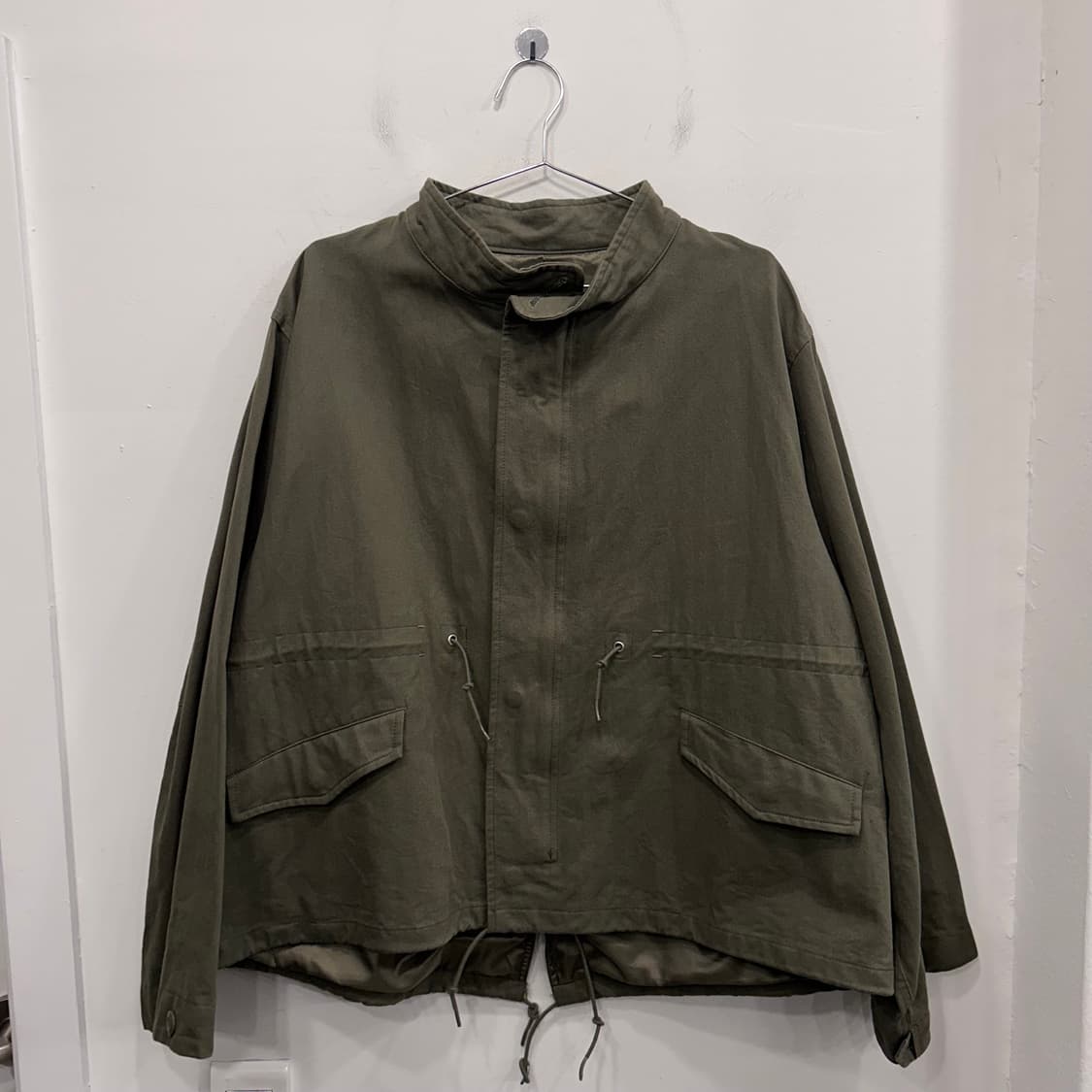 라퍼지스토어 차이나카라 크롭 루즈핏 야상 재킷 상품이미지2