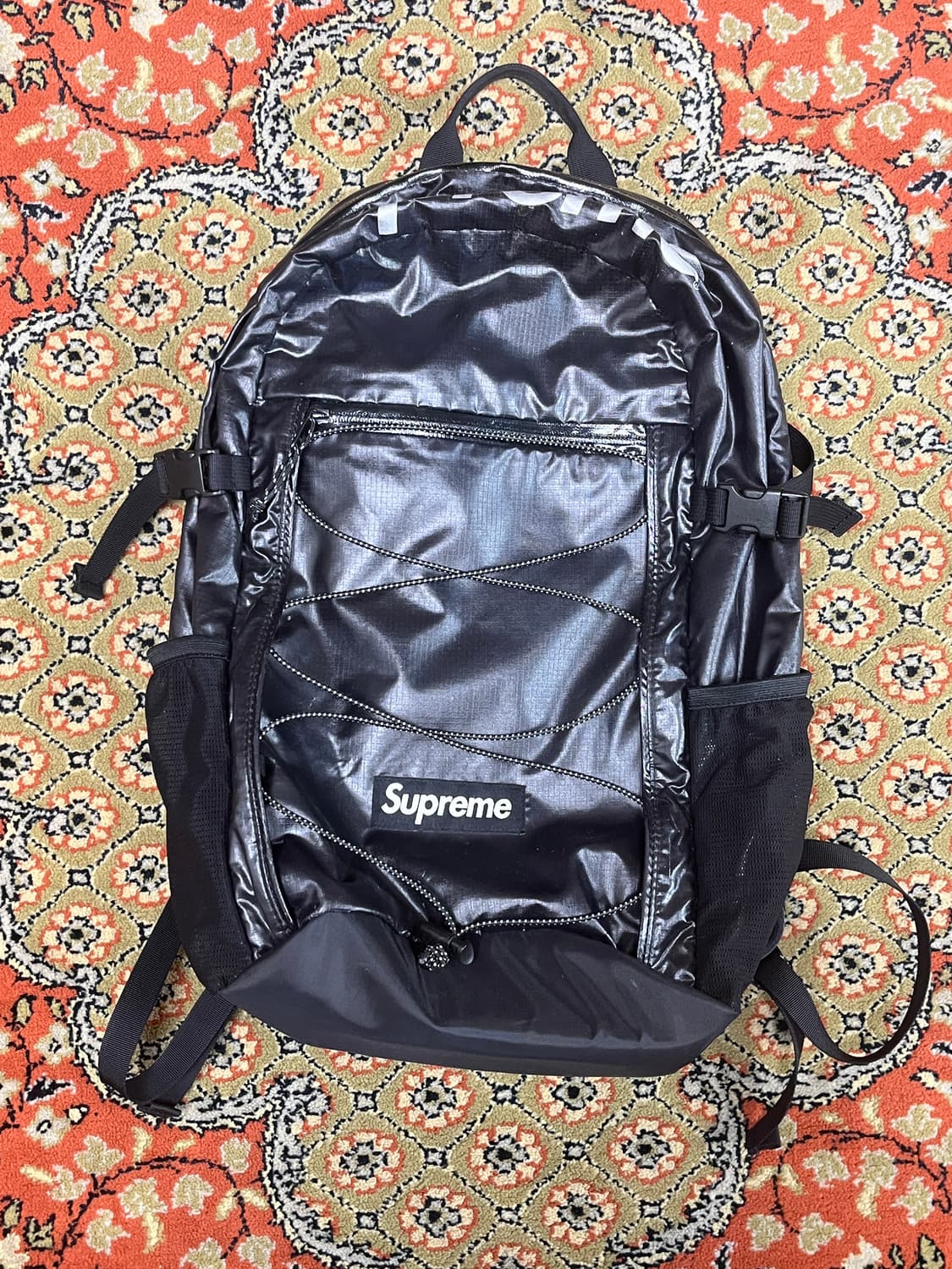[OS] 슈프림 17FW 백팩 블랙 상품이미지1