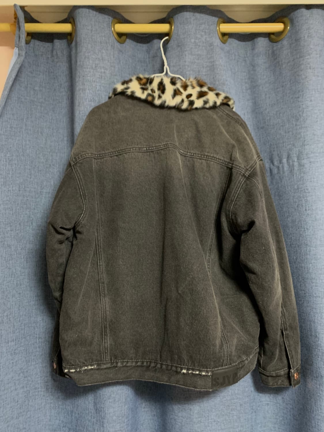 SJYP 레오파드 퍼 데님자켓 M사이즈 상품이미지9