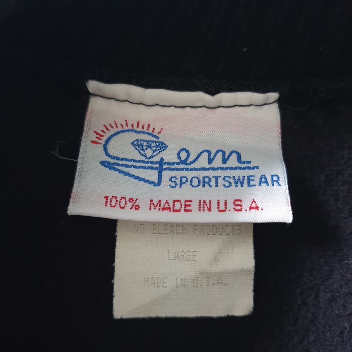 [무료배송] GEM SPORTSWEAR 브이넥 긴팔 스웨트셔츠 상품이미지2
