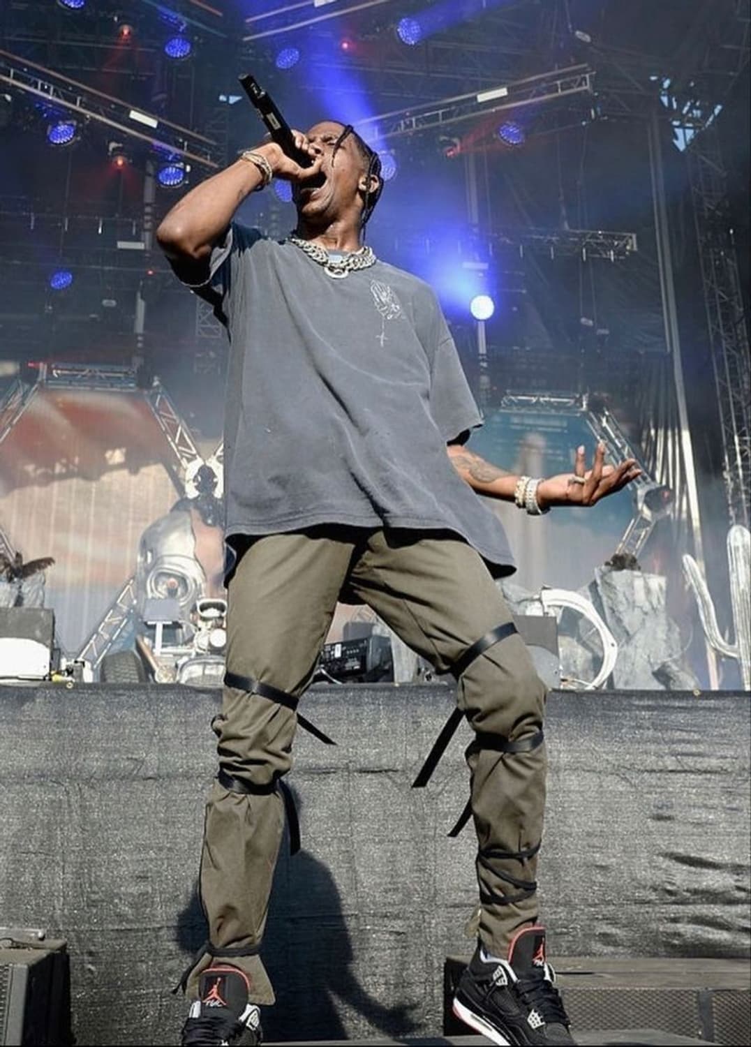 빈티지 Jesus Aztlan 반팔티 상품이미지2