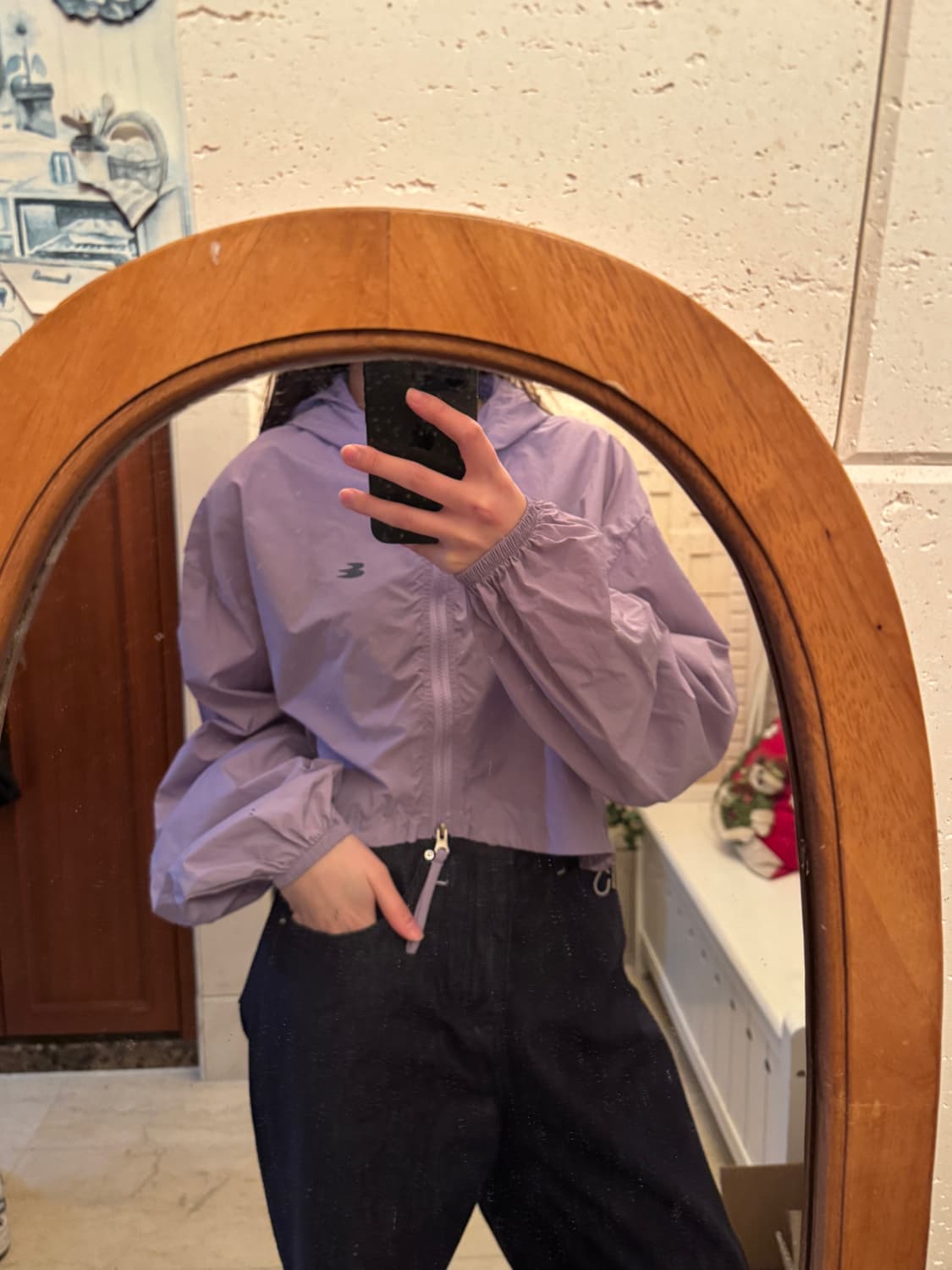 빈티지 크롭 트랙 자켓 상품이미지2