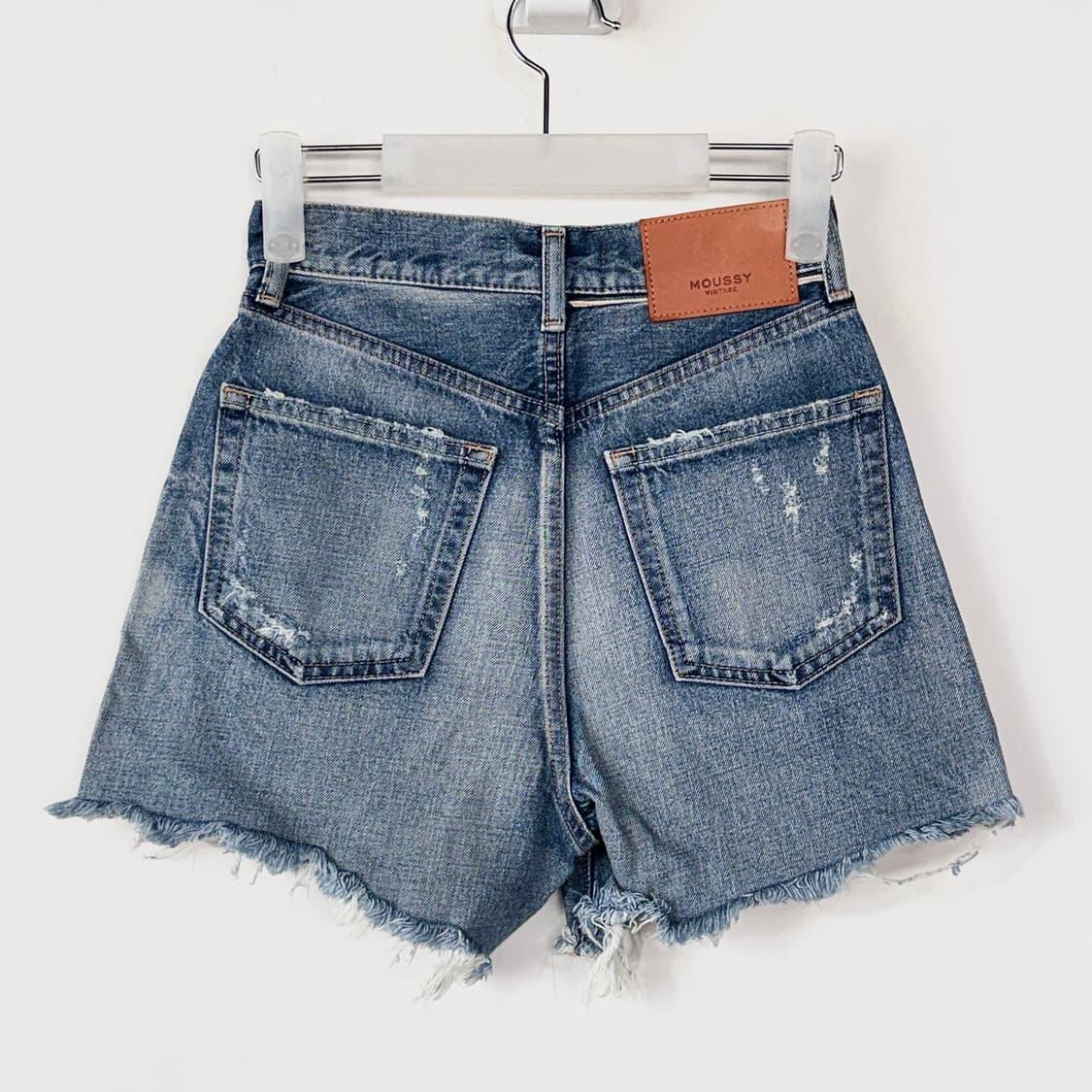 MOUSSY VINTAGE 컷오프 데님 쇼츠 상품이미지9