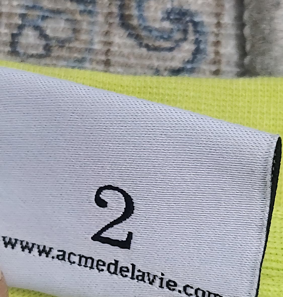 아크메드라비 라임 프린팅 반팔티 2사이즈 (103-107) 상품이미지4