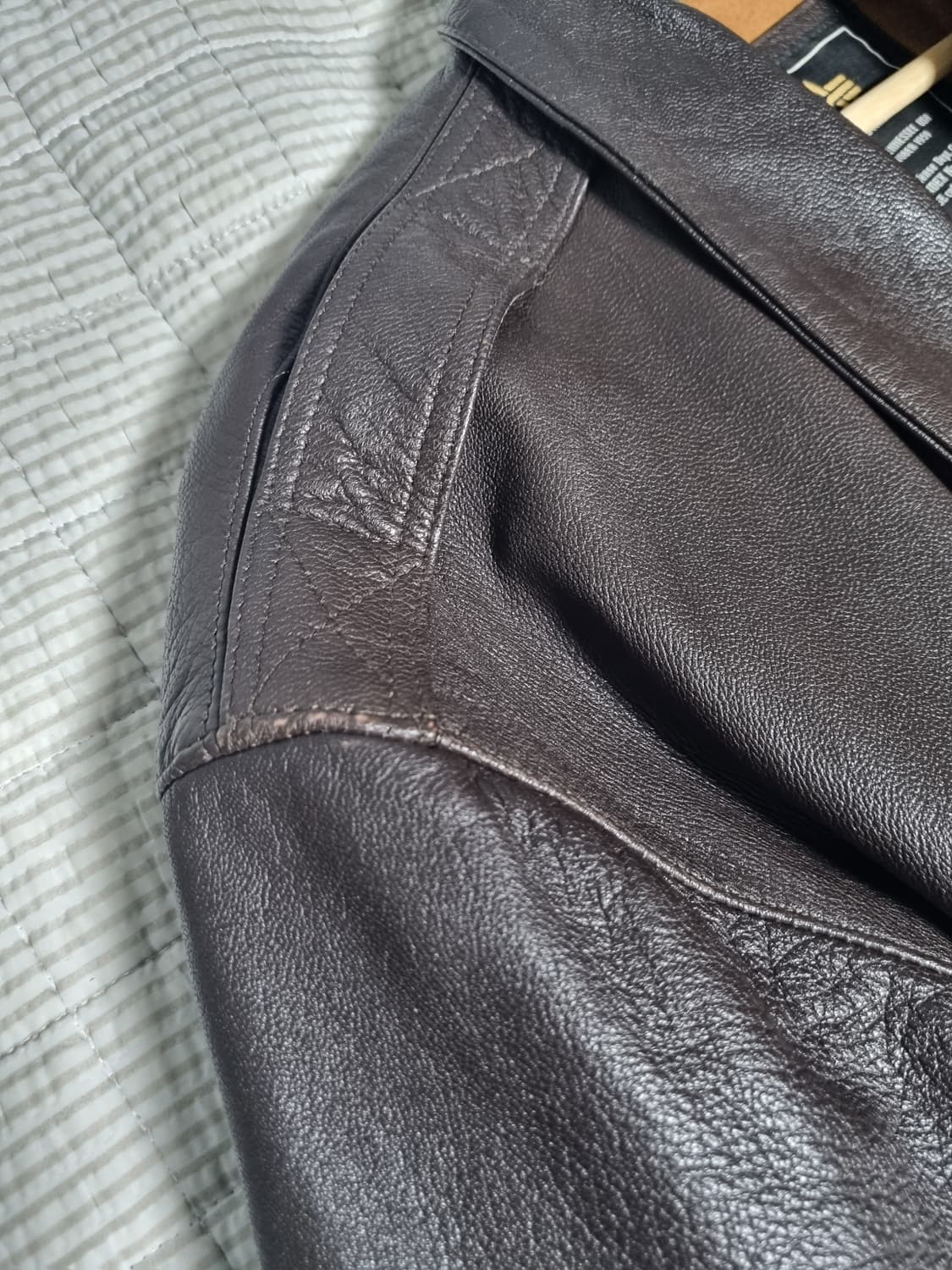 알파인더스트리 A-2 레더자켓 XXL  상품이미지8