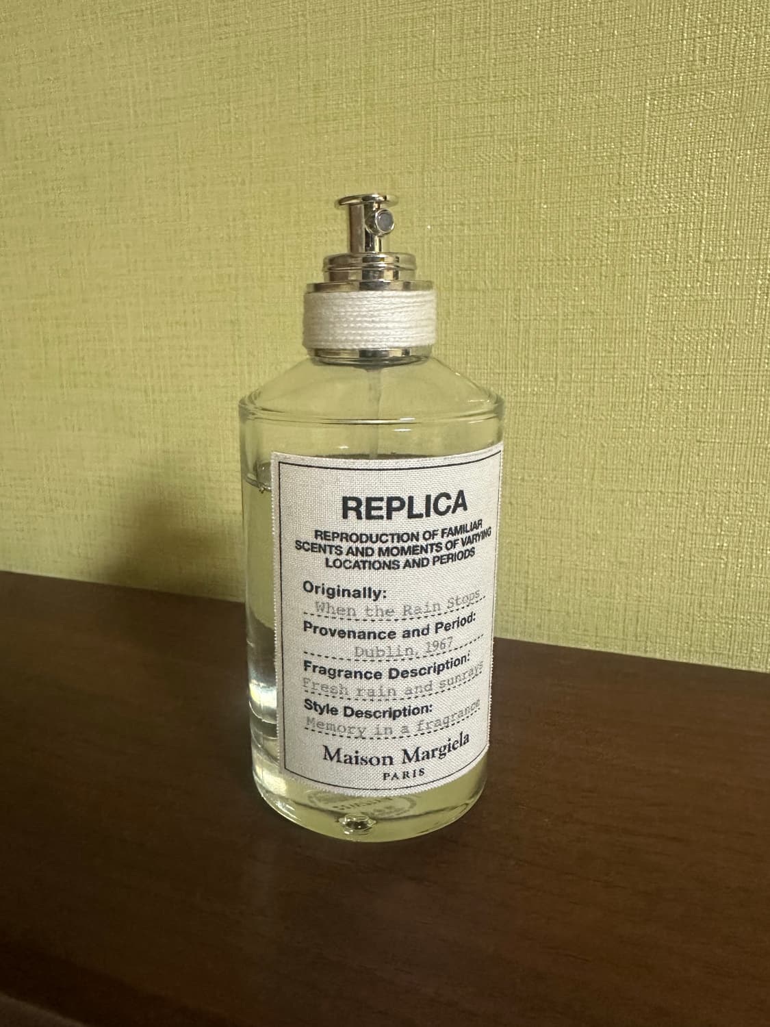 100ml 메종 마르지엘라 when the rain stops 상품이미지2