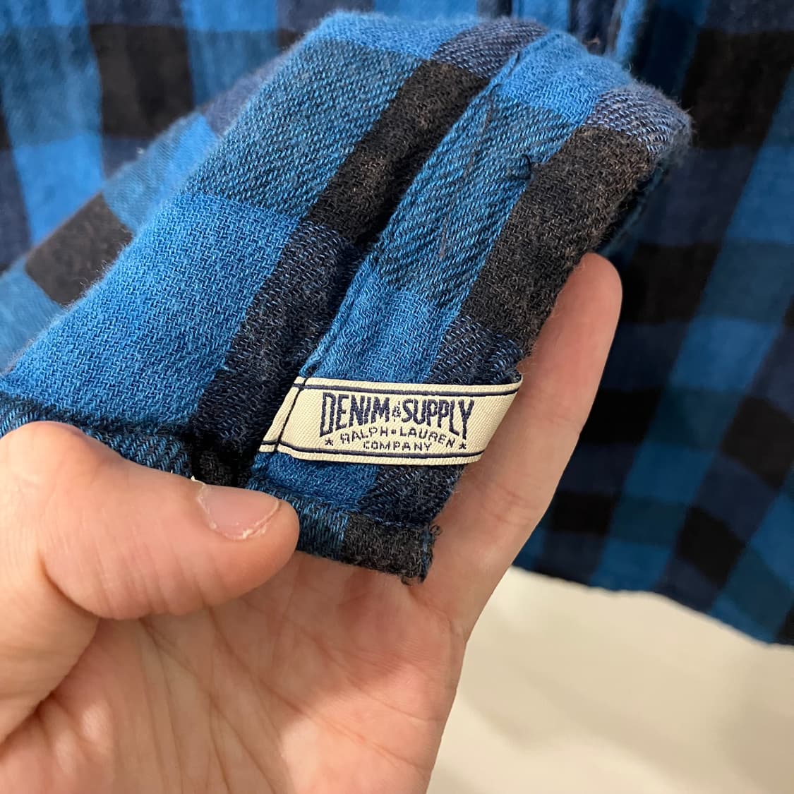 716 폴로 데님앤서플라이 체크셔츠 상품이미지4