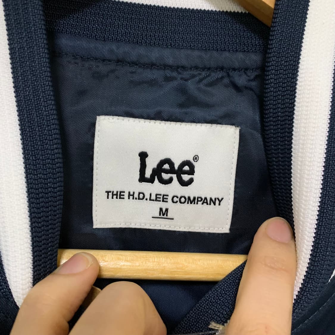 Lee 리 빈티지 네이비 스타디움 자켓 바시티 M 남녀공용 상품이미지5