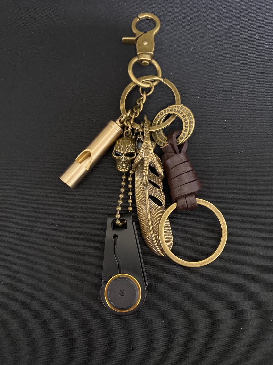 빈티지 브라스 키링 상품이미지1