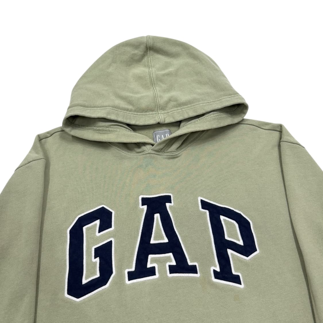 GAP 갭 스펠로고 카키 후드티 L 상품이미지2