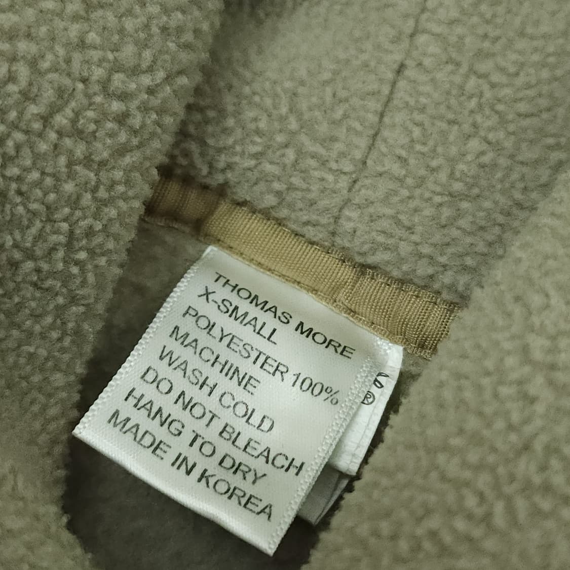 (XS)토마스모어 남자 부클 플리스 후드티 봄 가을 남녀공용 상품이미지9