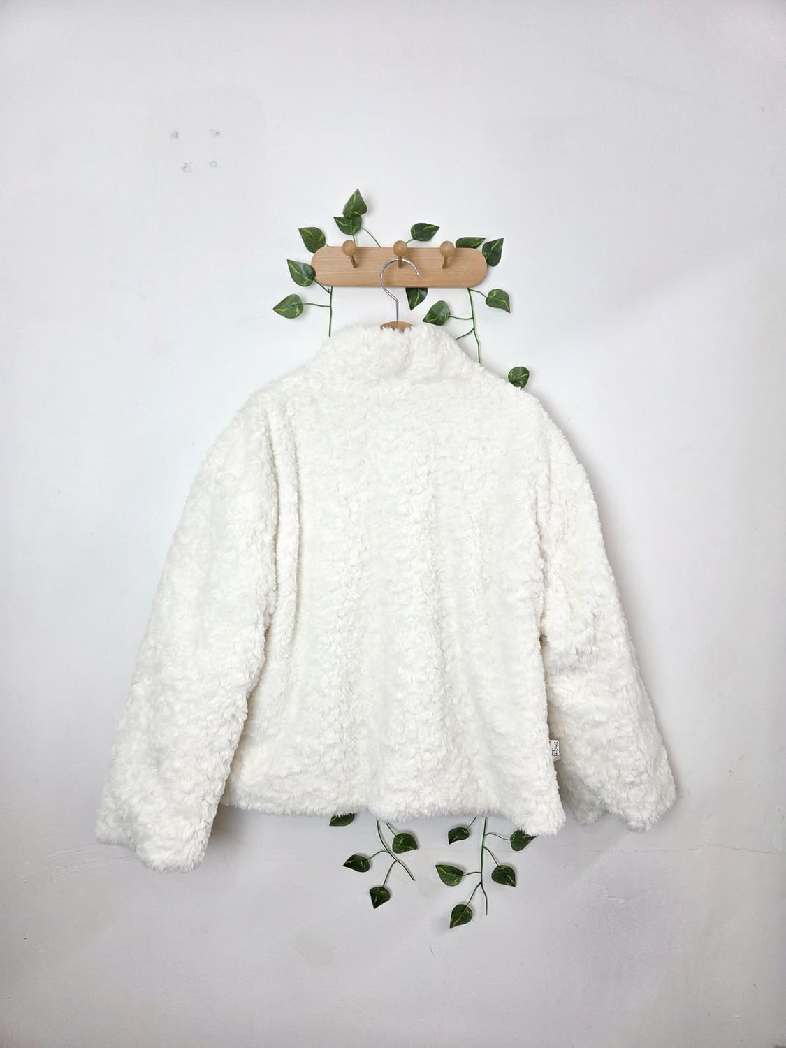 잔꽃 퍼 리버시블 자켓 상품이미지8