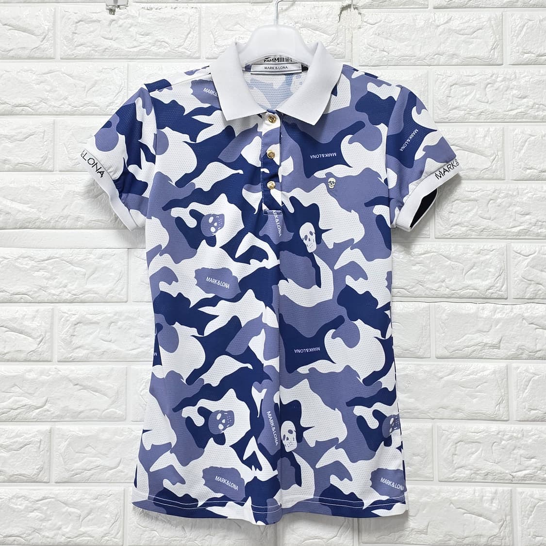 마크앤로나 카모플라쥬 골프 반팔티 S 상품이미지1