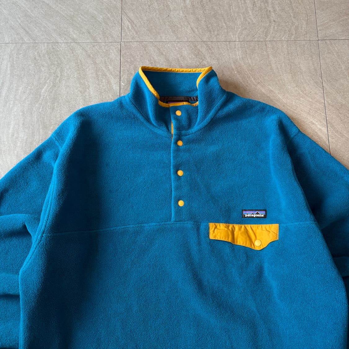 파타고니아 정품 블루 신칠라 스냅티 상품이미지3