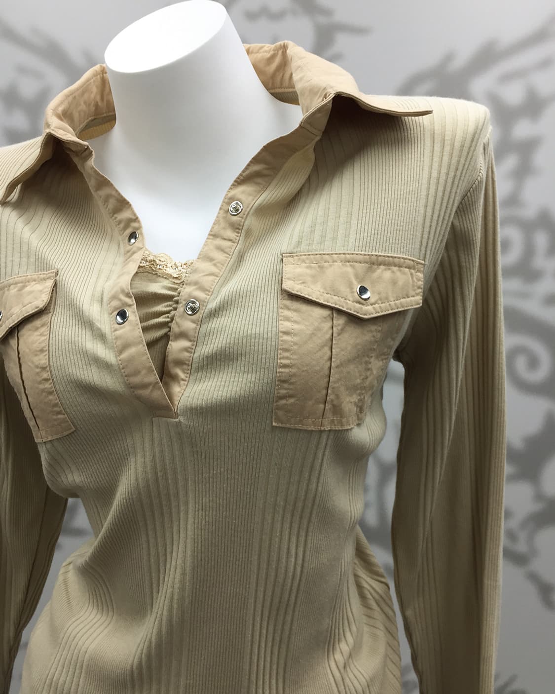 Grunge collar long sleeves 상품이미지3