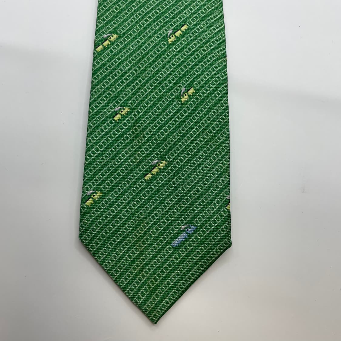 753) (BVLGARI) 불가리 패턴 넥타이 상품이미지3