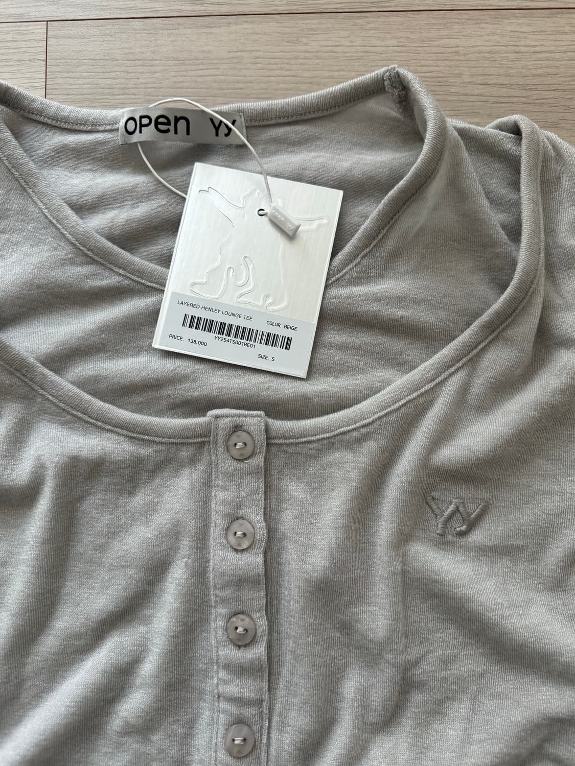 오픈와이와이 레이어드 라운지 롱슬리브 상품이미지4