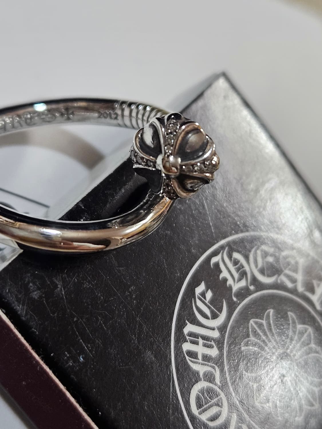 크롬하츠 네일링 파베 다이아 US8 상품이미지4