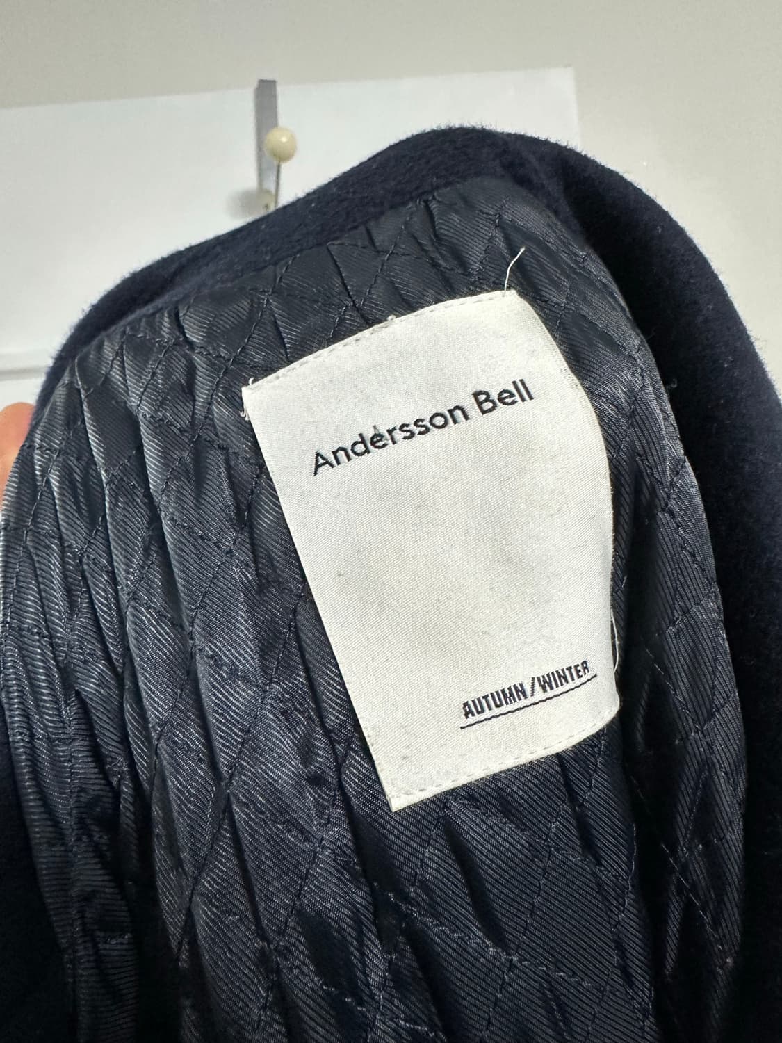 앤더슨벨 캐시미어블랜드 더블코트 상품이미지3