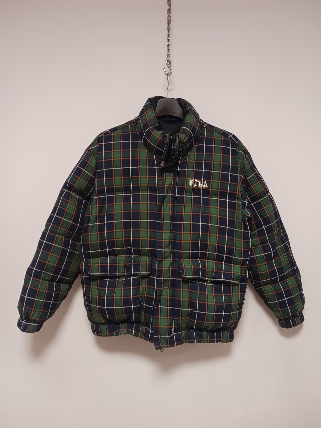 FILA 리버시블 체크. 다운자켓 상품이미지4