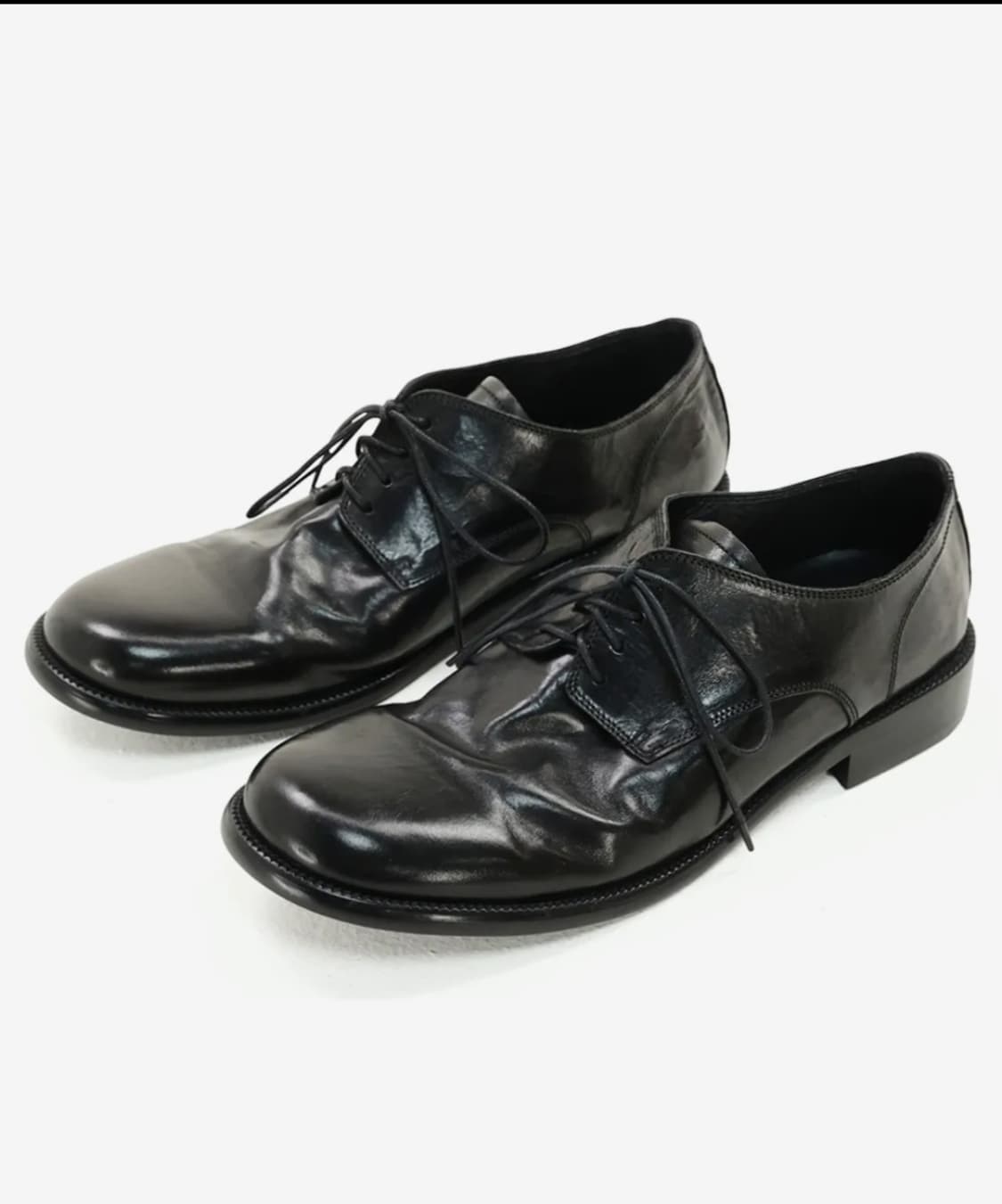 야세 홀리 홀스하이드 컴포트 더비슈즈 블랙 270 상품이미지4