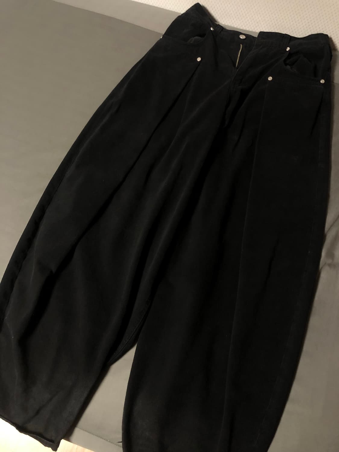 0) 아이돈 워너셀 벌룬팬츠 (블랙) 상품이미지1