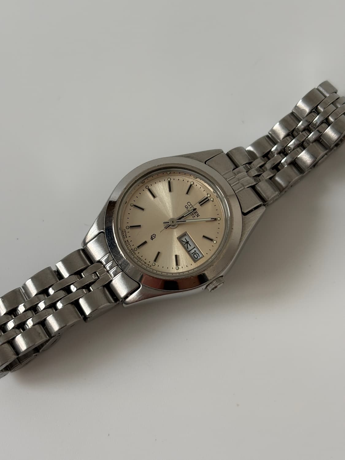 1980s CQ Champagne Dial Ladies Quartz 상품이미지3