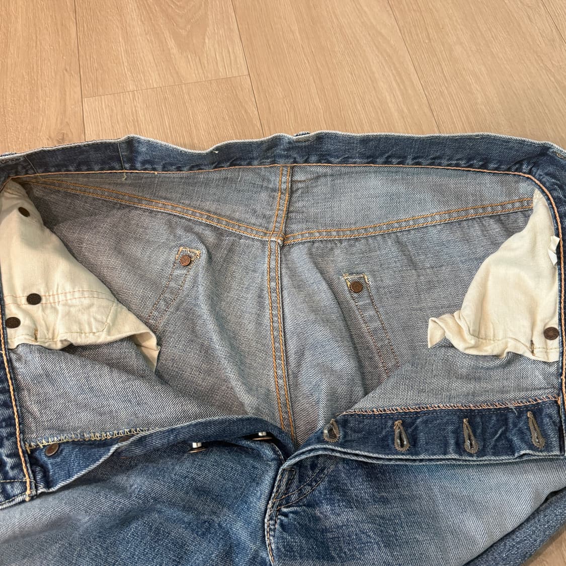 웨어하우스 세컨핸드 66 모델 불명 1100 실측 34인치 상품이미지10