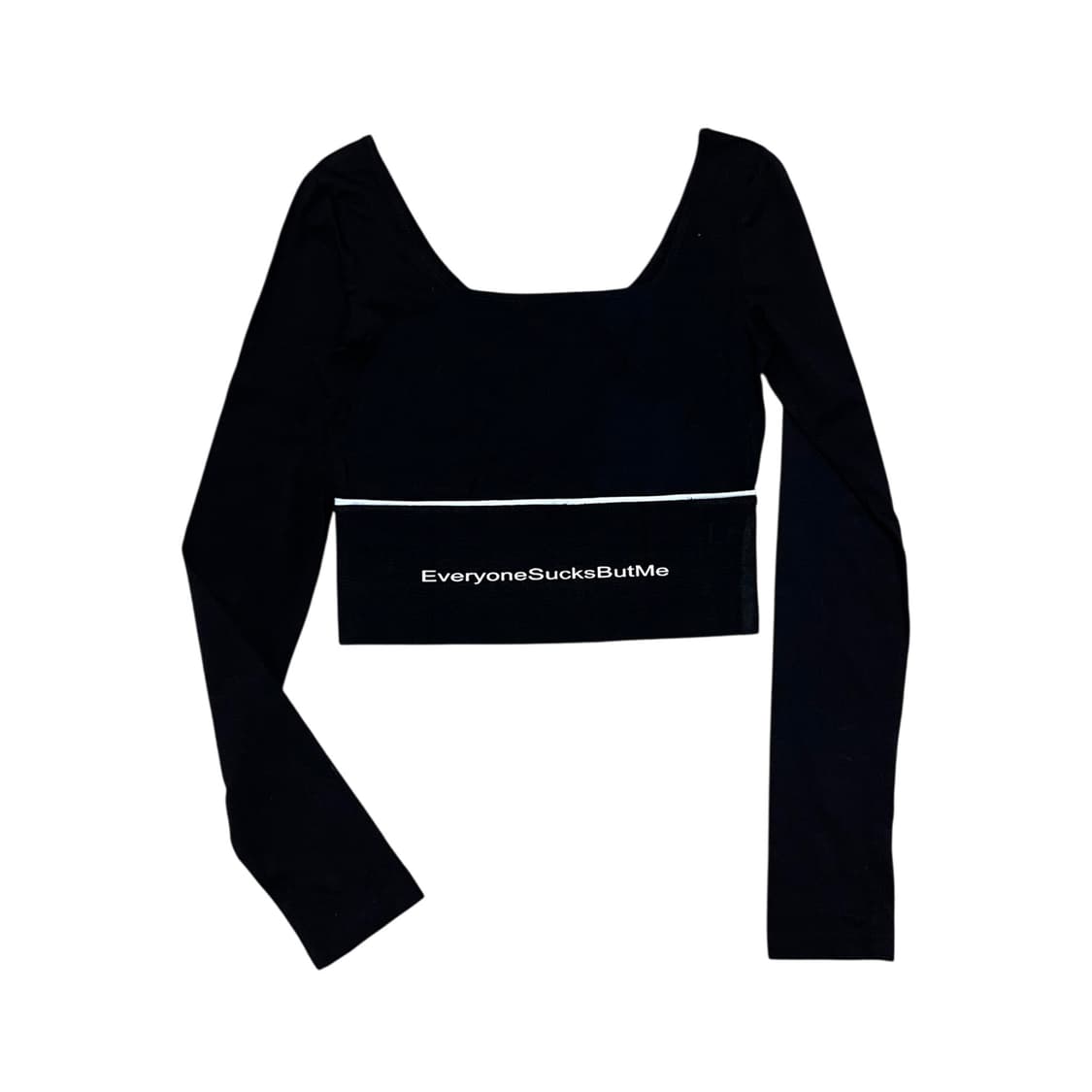 Cosmique Studio, Lettering Cropped Top_B 상품이미지1