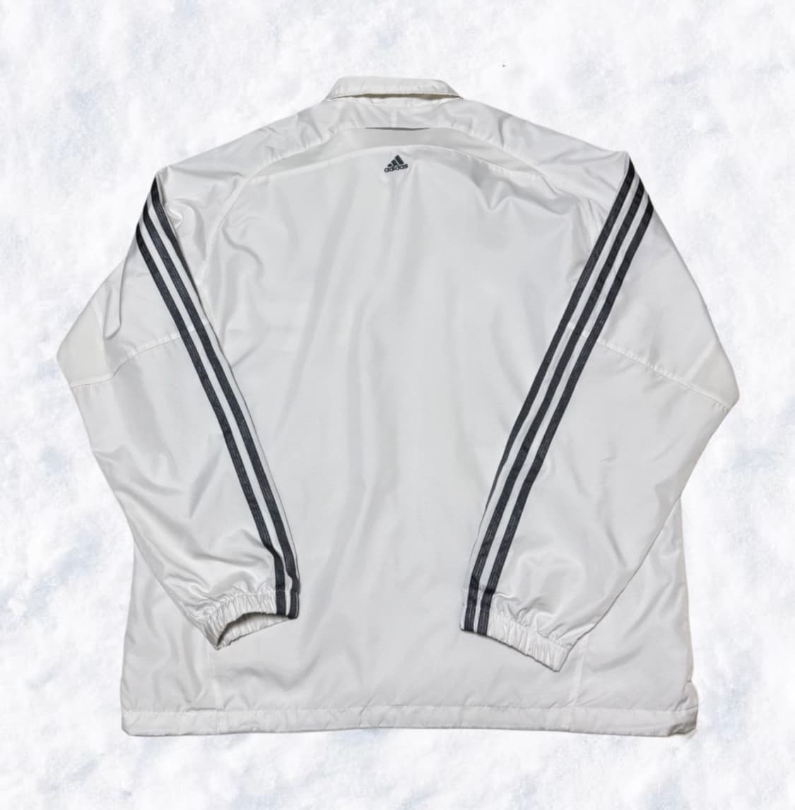 아디다스 화이트 그레이 바람막이 상품이미지3