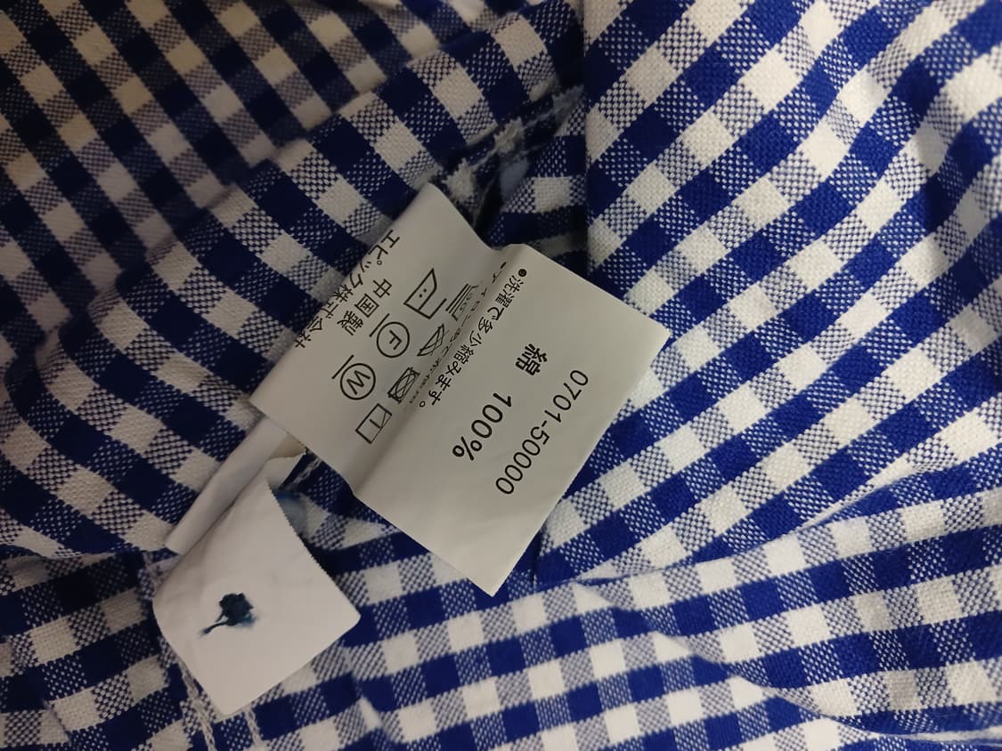 Allowed to unfold 깅엄 옥스포드 셔츠 상품이미지6