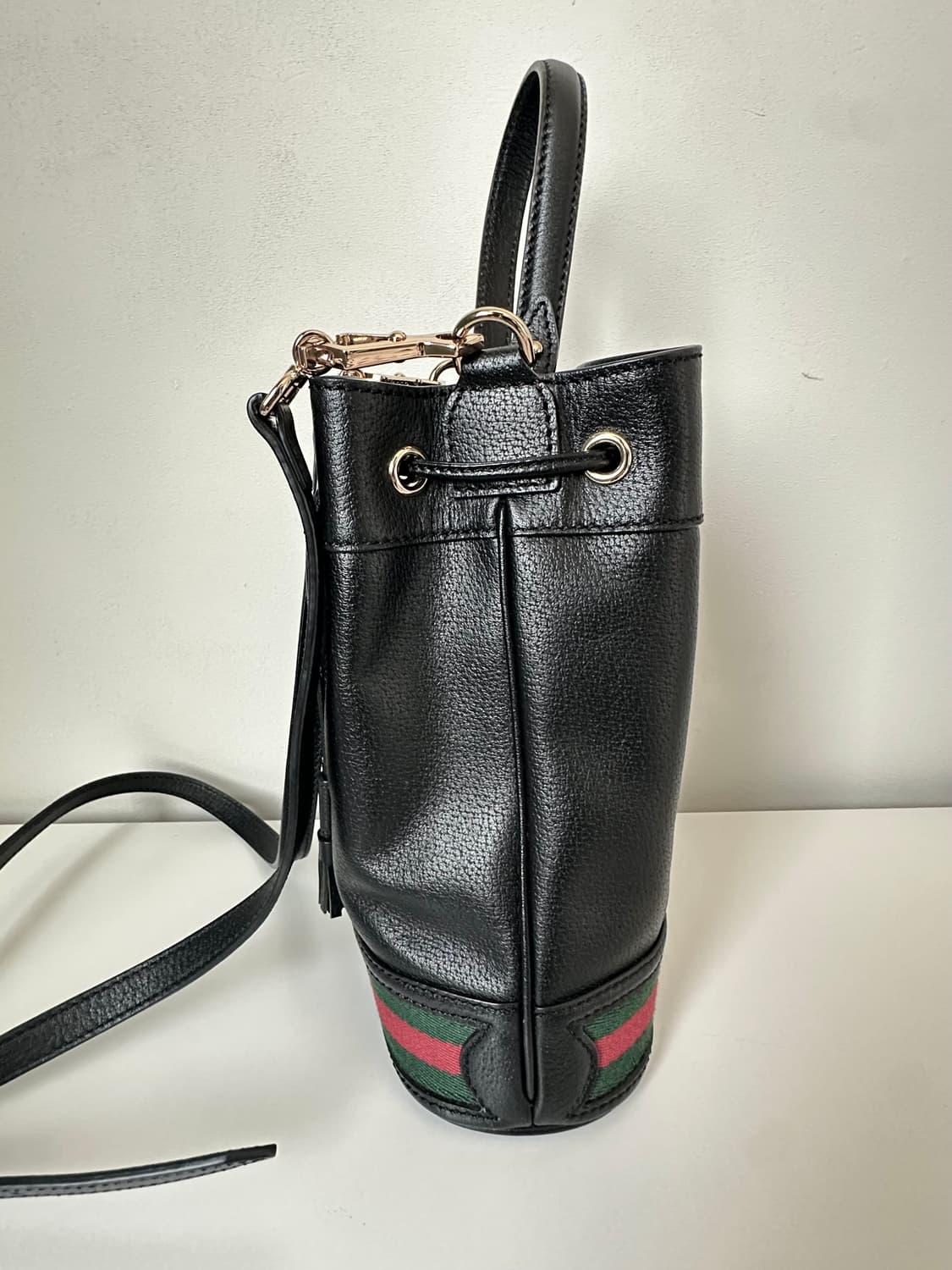 구찌 오피디아 버킷백 스몰 블랙 상품이미지3