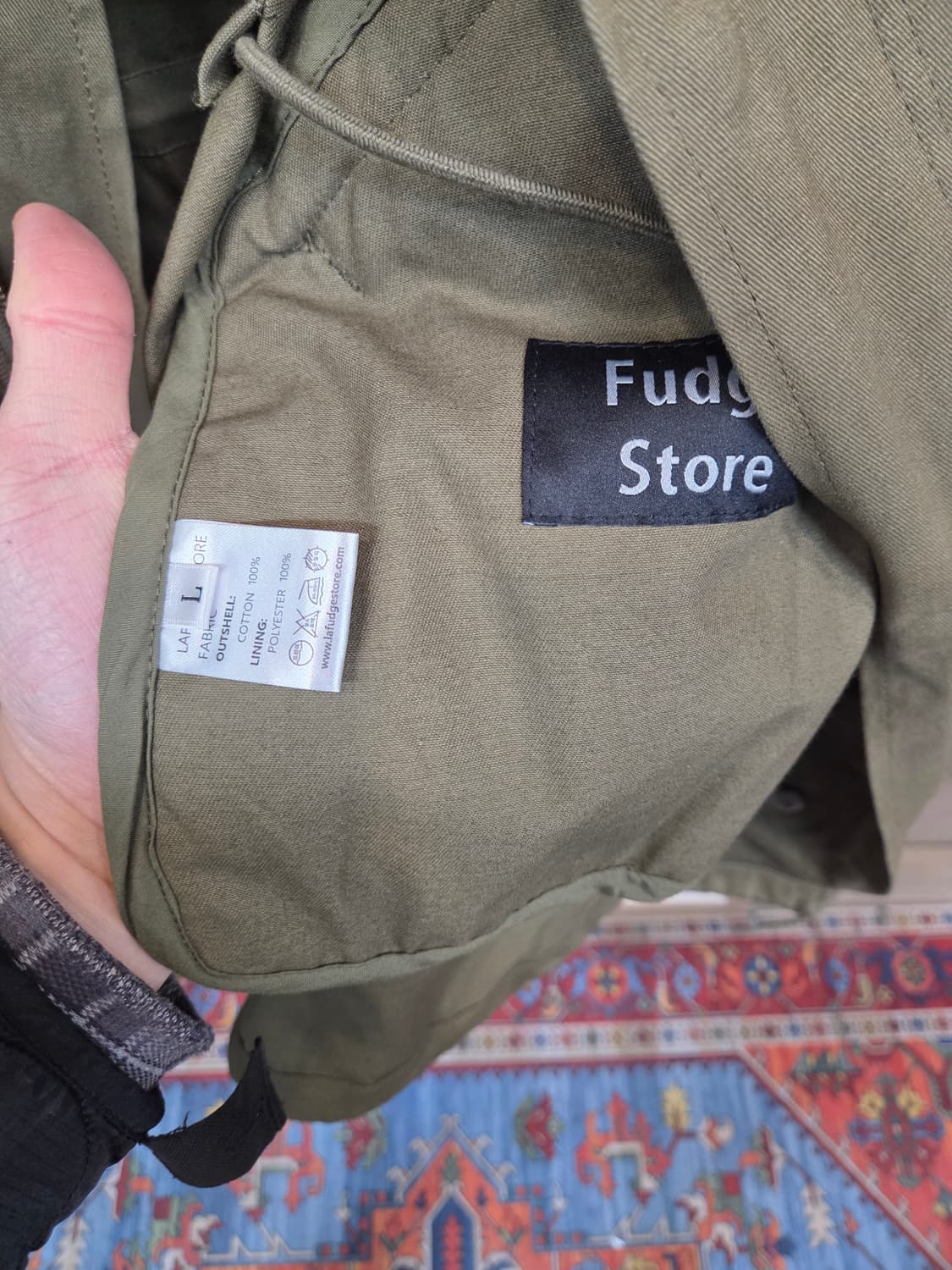 라퍼지스토어 개파카 야상 자켓 L 상품이미지3