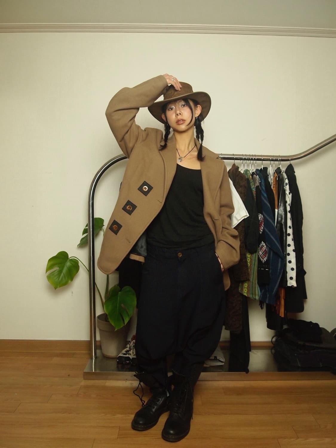 꼼데가르송 사루엘 팬츠 상품이미지1