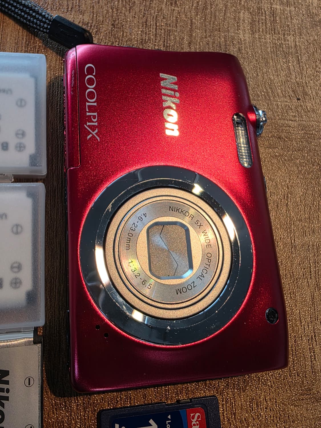 니콘 쿨픽스 A100 레드 디카(디지털 카메라) nikon coolpix 상품이미지3