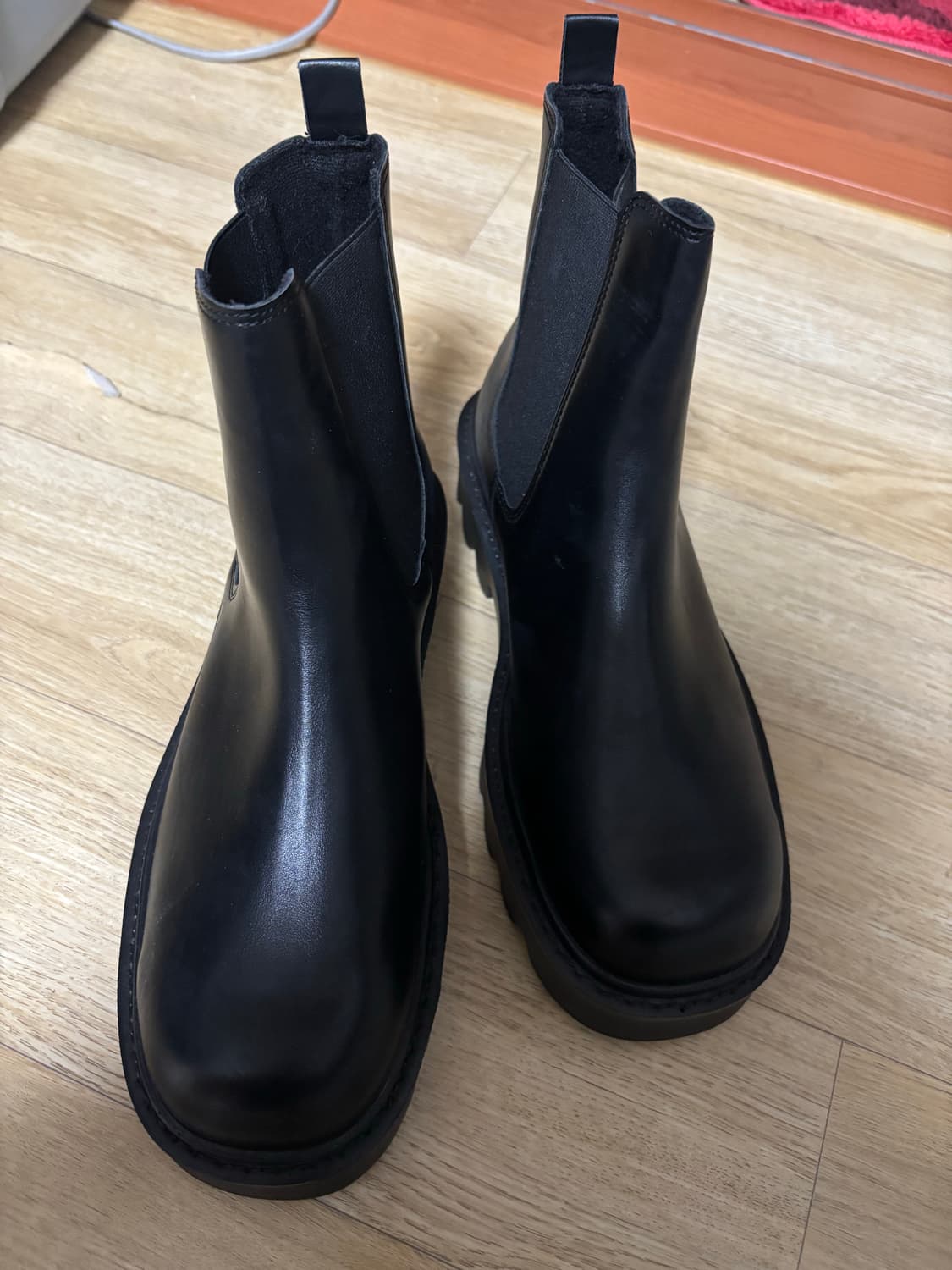 위더로드 WTRD5205 제롬 스퀘어토 첼시부츠 블랙 상품이미지3