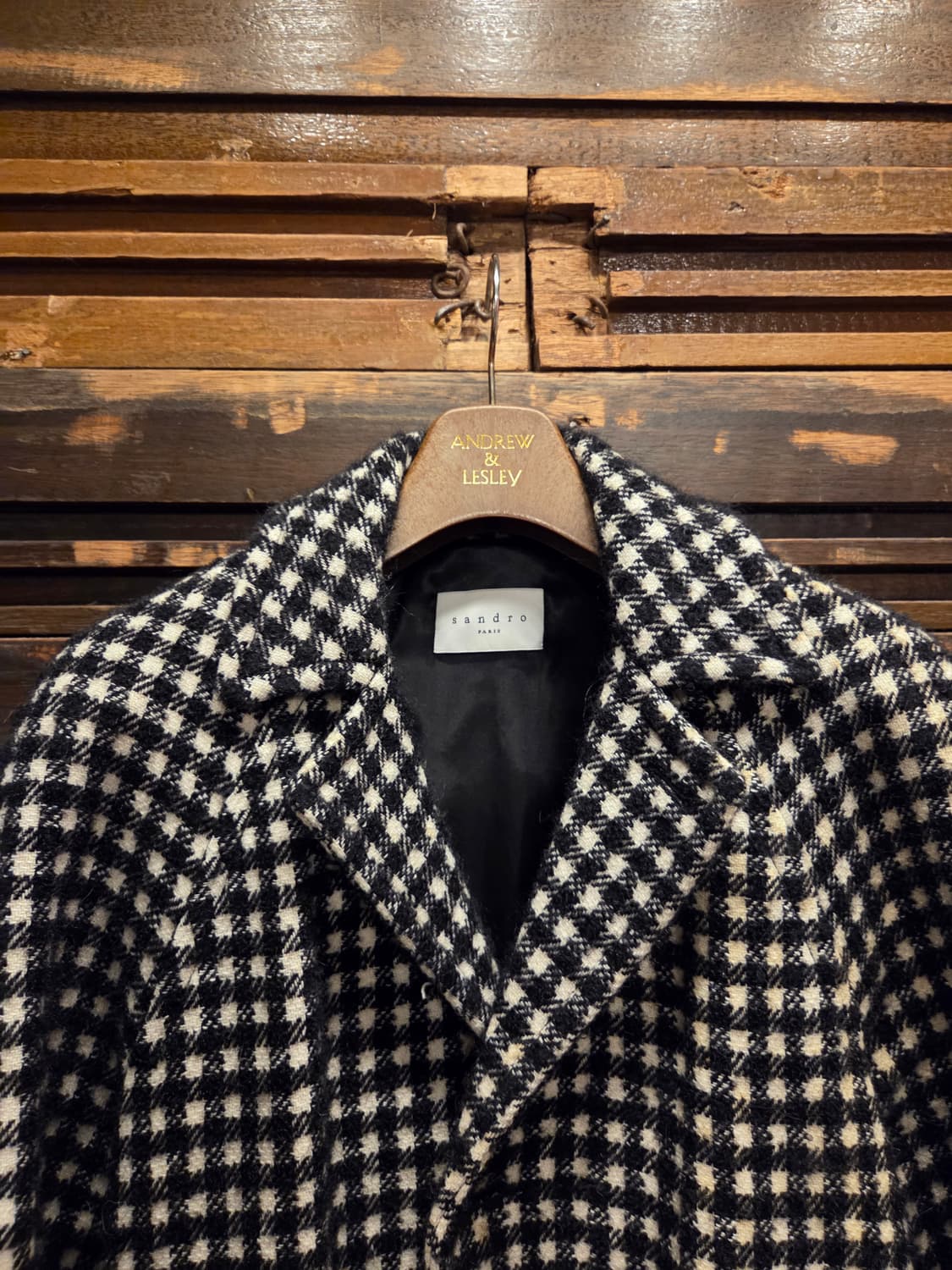 산드로 트위드코트 상품이미지5