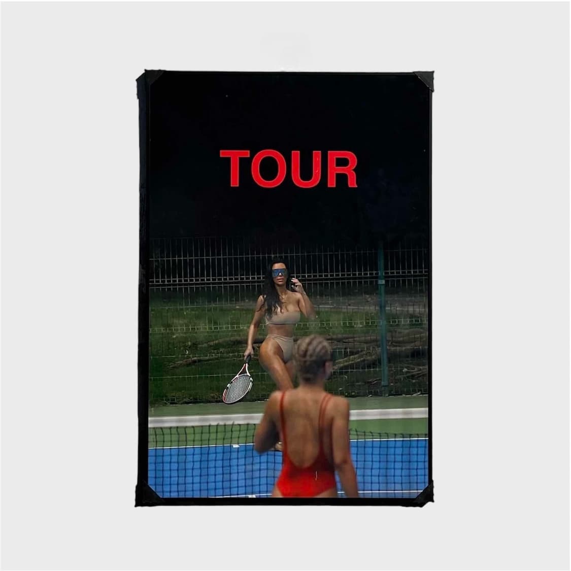 칸예 파블로 PABLO 투어 프로모 포스터 정품 (액자포함) 상품이미지1