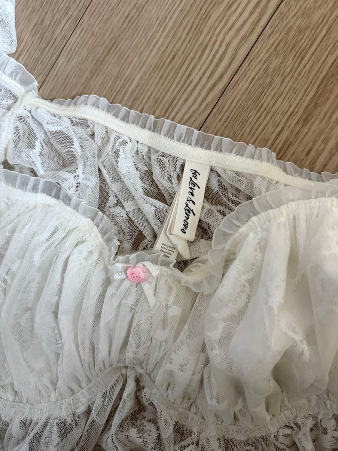 Forloveandlemons 포러브앤레몬스 브라렛 브라탑  상품이미지2