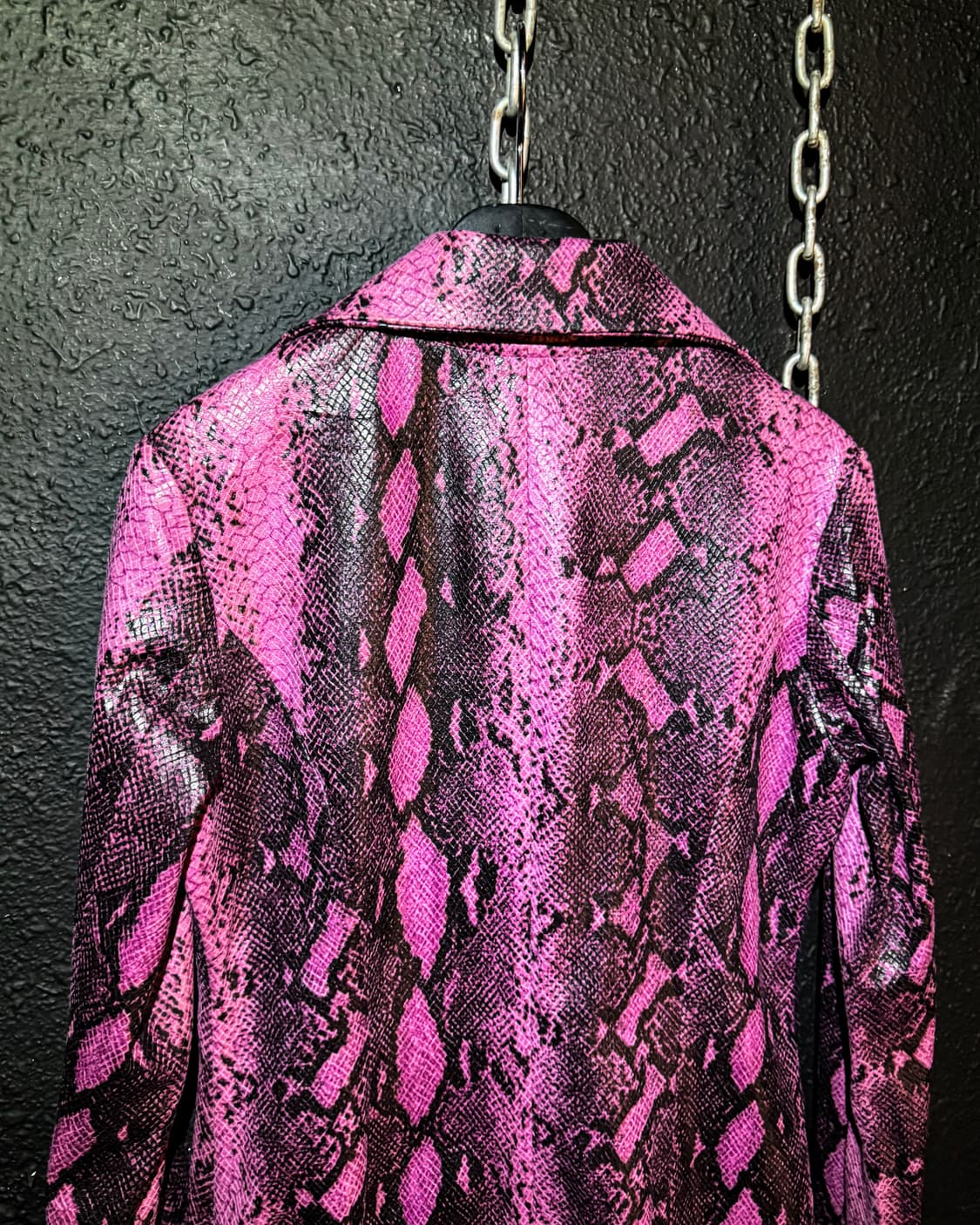 ROSE BUD – Pink Python Long Coat 상품이미지6