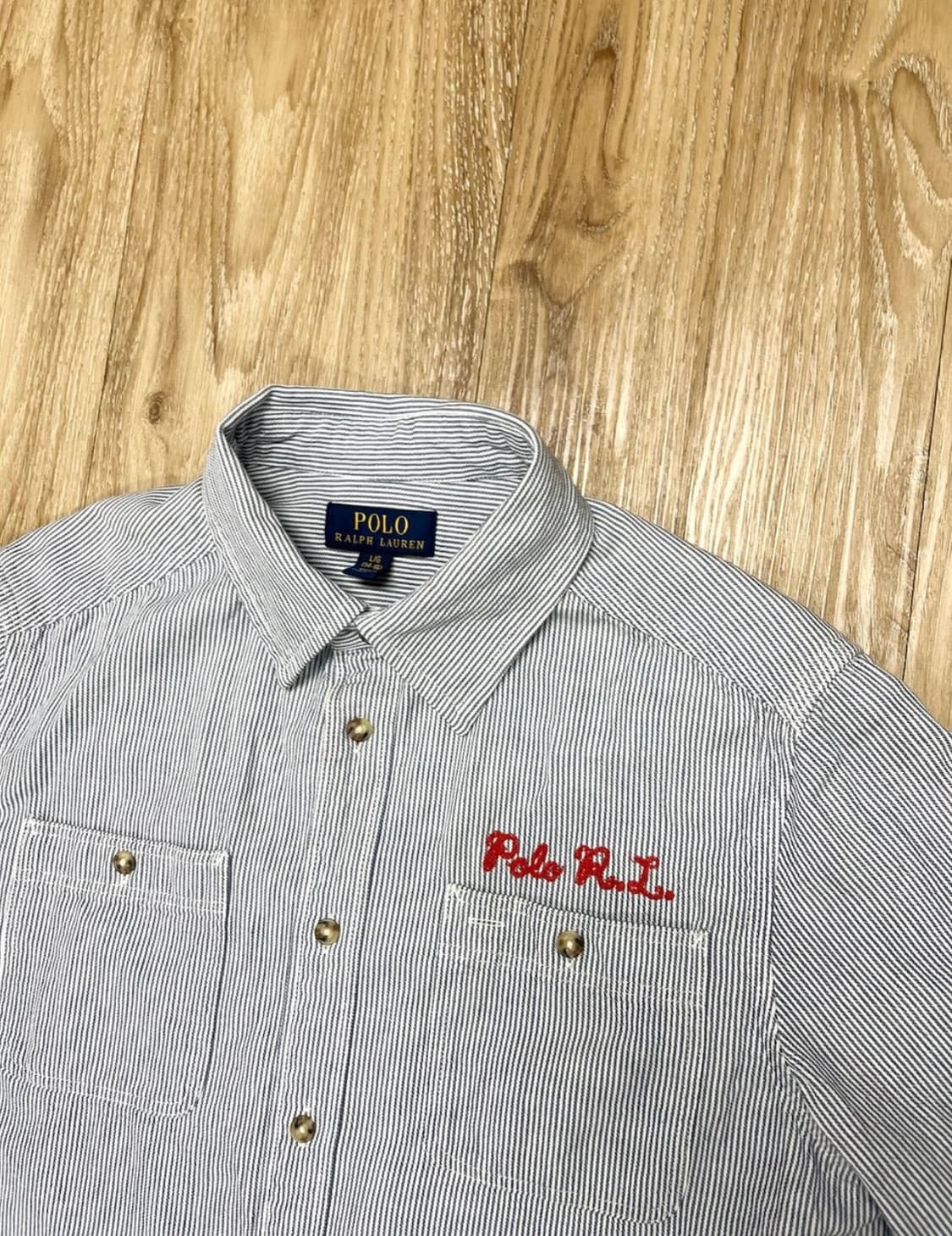 폴로 랄프로렌 포켓 셔츠 보이즈 상품이미지2