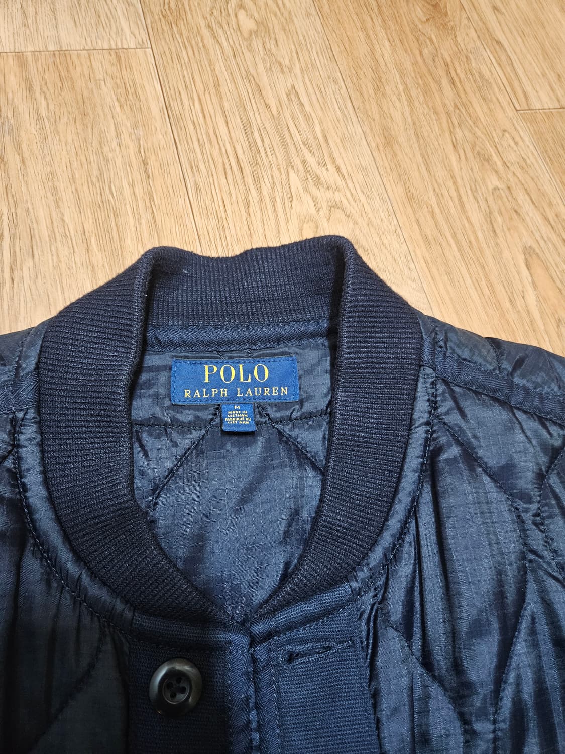 폴로 랄프로렌 깔깔이 누빔 지켓 아메카지 클래식 로고리스 m 100 나나 상품이미지2