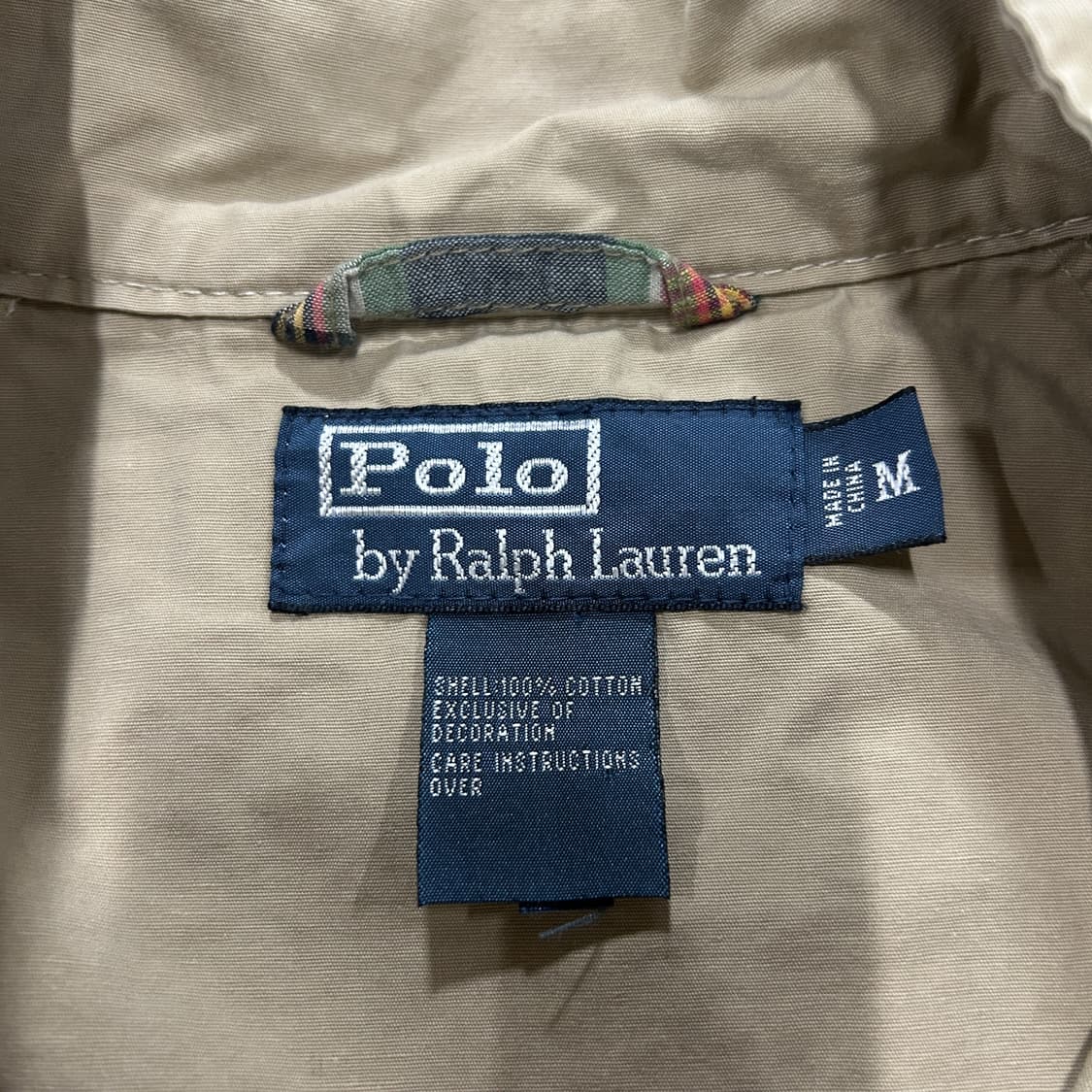 폴로 랄프로렌 코튼 쉘 버튼 바라쿠다 자켓 95 상품이미지2