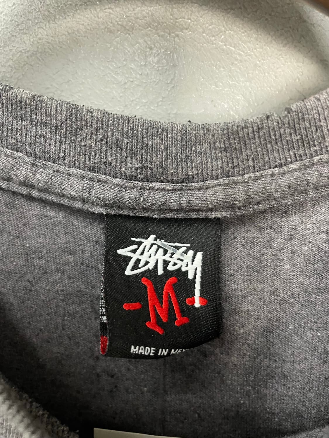 스투시 빈티지 스켈레톤 그래픽 반팔 H2555 상품이미지5