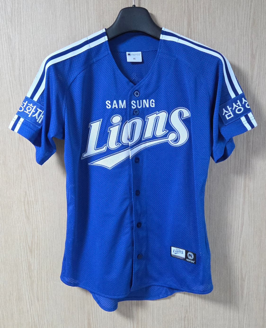 (착샷) 삼성라이온즈 왕조 유니폼 이승엽 골드 마킹 상품이미지1